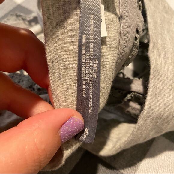 Aerie Wide Band Triangle Bralette Size Medium - Picture 8 of 8